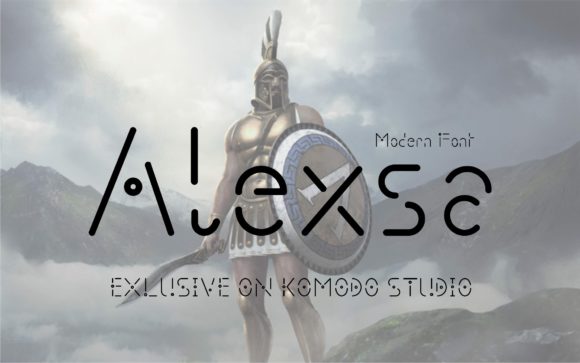 Alexsa: A Modern Typeface for Futuristic Branding