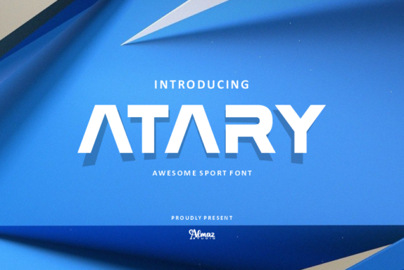 Atary: A Modern Display Font for Bold Web Design