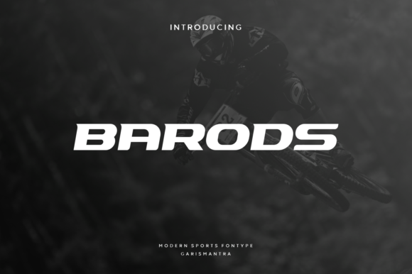 Barods Font: A Modern Display Type for Bold Designs