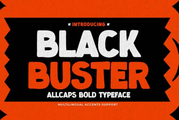 Blackbuster Font for Bold Digital Branding