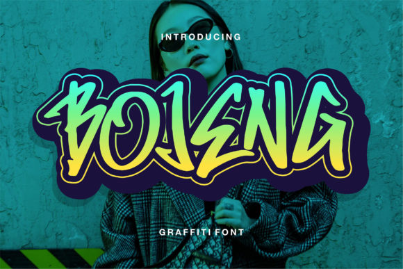 Bojeng: The Font That Brings Urban Cool to Your Handmade Creations
