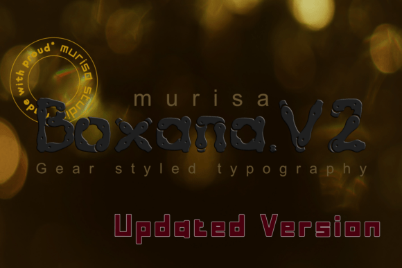 Boxana: A Bold Display Font for Eye-Catching Campaigns