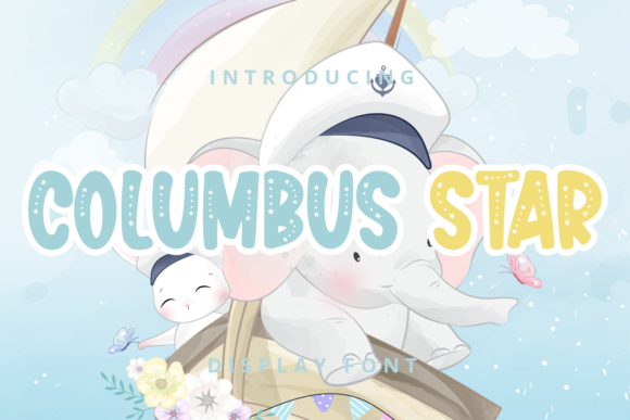 Columbus Star Font for a Polished Brand Look