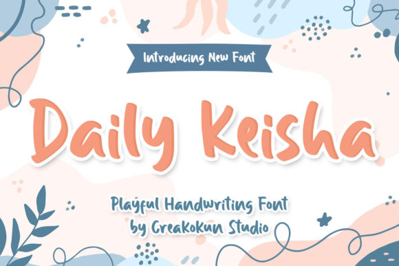 Daily Keisha Font for Web Design and Digital Creativity