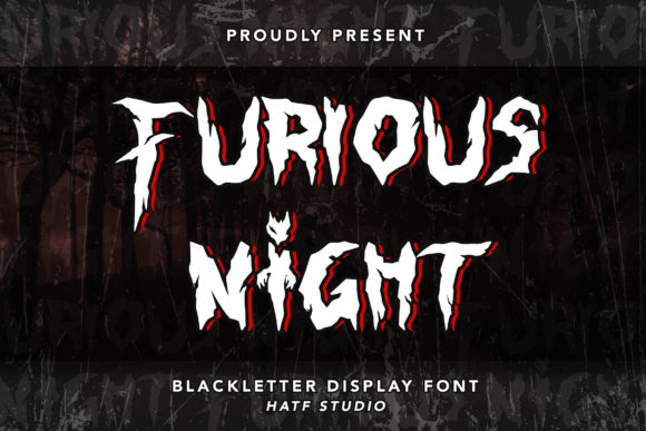 Furious Night Font for Gothic-Inspired Branding