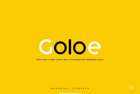 Goloe Font for Modern Branding and Digital Creativity