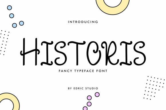 Historis: A Chic Display Font for Digital Creativity