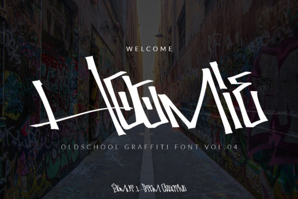 Hoomie Graffiti Font for Creative Projects