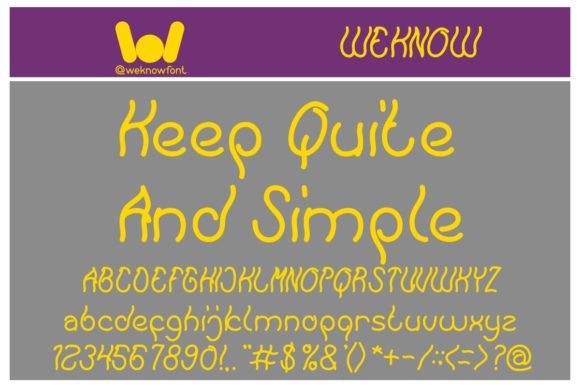 Keep Quite and Simple for Modern Editorial Design