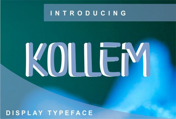 Kollem Font: A Modern Display Typeface for Design Projects