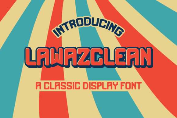 Lawazclean Font Download and Design Uses