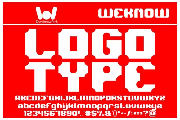 Logotype: A Bold Display Font for Editorial Design and Branding