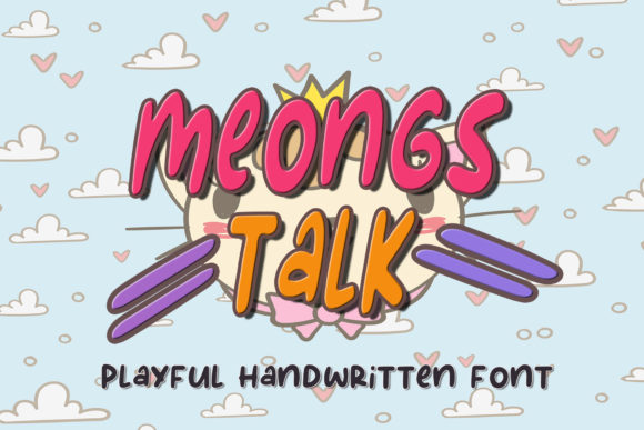 Meongs Talk: The Perfect Display Font for Eye-Catching Campaigns