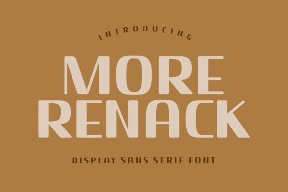 More Renack Font Review and Free Download Guide