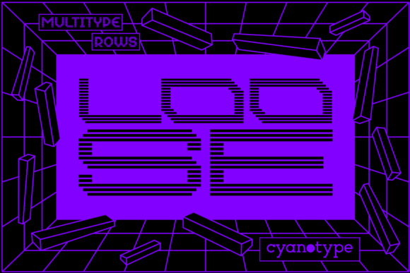 MultiType Rows Loose for Trendy Editorial Design
