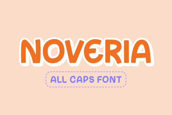 Noveria: The Playful Display Font That Elevates Campaigns