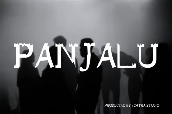 Panjalu: A Cool and Creepy Display Font for Bold Branding