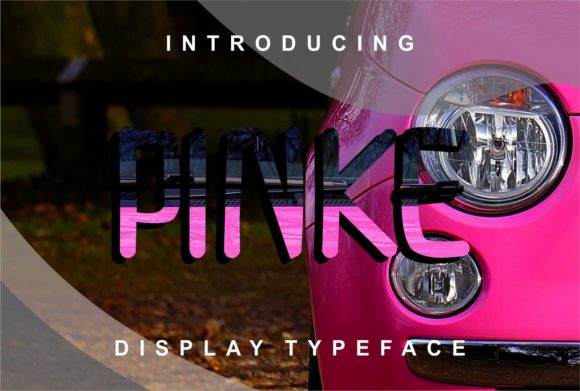 Pinke: A Clean Display Font for Modern Branding