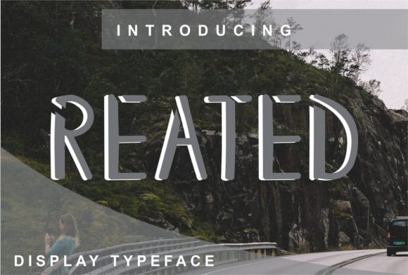 Reated: A Display Font That Elevates Branding Projects