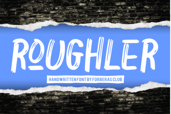 Roughler Font for Modern Branding and Eye-Catching Design