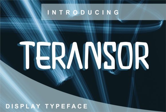 Teransor: A Clean Display Font for Modern Editorial Design
